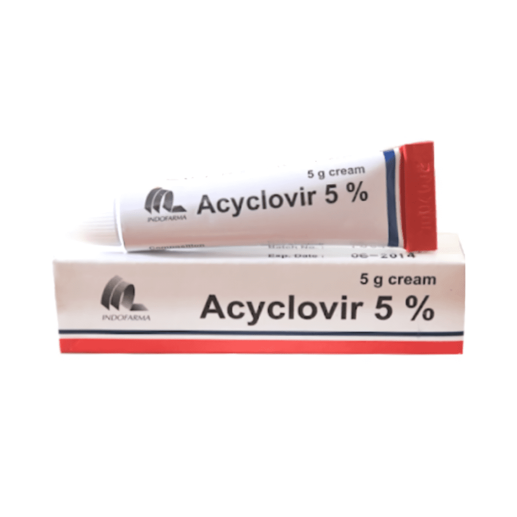 3 X Acyclovir 5 Cream 5g To Infections Simplex Herpes Abamedo